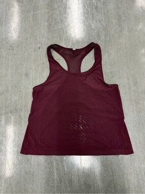 lululemon athletica Burgundy Racerback Tank